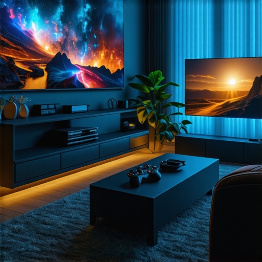 Gaming OLED Screens & HDR TV Technology for Immersive Home Theater in 2024