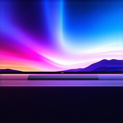 Close-up of an OLED television showing vivid HDR imagery with contrast.