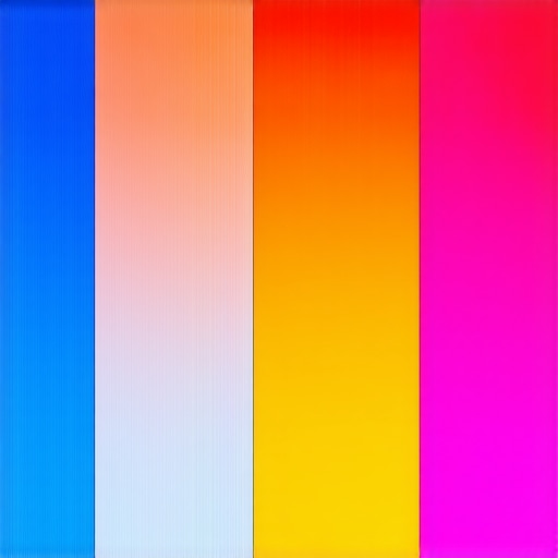 A detailed image of an OLED TV panel highlighting vibrant colors and pixel response